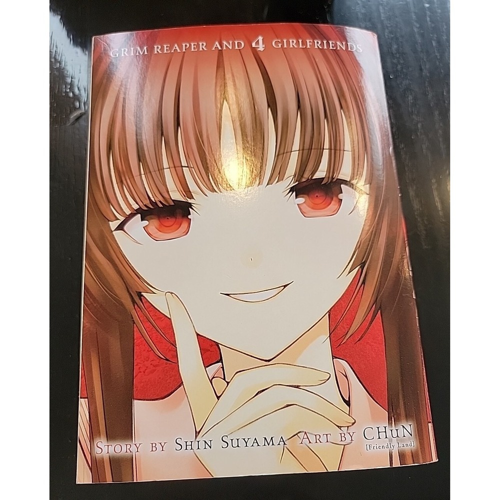 Grim Reaper and 4 Girlfriends Manga by Shin Suyama Paperback Book Brand New!